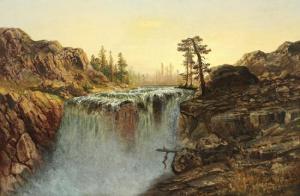 HAMMERSLEY James Astbury 1815-1869,Rocky Gorge with Waterfall,Weschler's US 2014-05-09