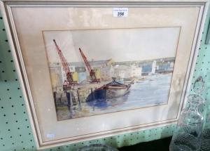 HAMMON George Hamilton 1869-1960,Harbour scene,1969,Charles Ross GB 2017-06-24