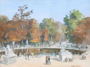 HAMMOND Hermione 1910-2005,Le Jardin des Tuileries,Tennant's GB 2022-12-16