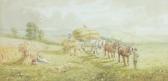 HAMMOND Horace 1842-1926,Haymaking scene,Burstow and Hewett GB 2013-08-28