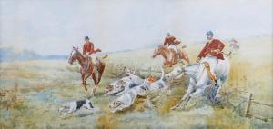 HAMMOND Horace 1842-1926,Hunting Scenes,Tooveys Auction GB 2023-07-12