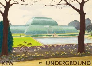 Hammond Jean M 1900-1982,Kew by Underground,1937,Rosebery's GB 2017-09-30