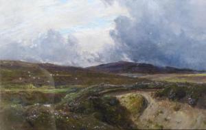 HAMMOND Thomas William 1854-1935,Yorkshire Moors, with approaching storm,Morphets GB 2020-12-04