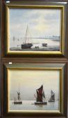 HAMMOND Vavasour,East Anglian coastal views with sailing boats,Andrew Smith and Son 2020-10-28