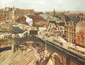 HAMMONDS Albert Lawrence 1930-1994,New Street Remembered - A view of ,Fieldings Auctioneers Limited 2018-11-10
