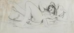 HAMNETT Nina 1890-1956,Nude,Burstow and Hewett GB 2023-02-23