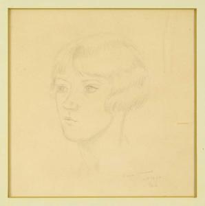 HAMNETT Nina 1890-1956,Portrait of a Lady,Reeman Dansie GB 2024-02-13