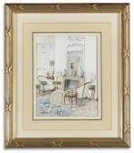 HAMPTON MARK 1940-1998,THE LIVING ROOM AND THE DRAWING ROOM AT HOLLY HILL,Sotheby's GB 2012-09-24
