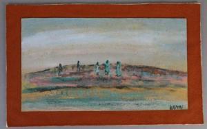 HAMRI Mohammed 1932-2000,Paysage orientaliste animé,Art Valorem FR 2022-10-07
