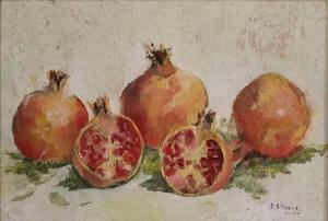 Hance Arthur E,POMEGRANATES,De Veres Art Auctions IE 2018-01-30