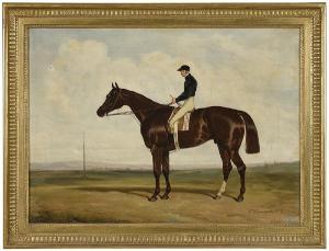 HANCOCK CHARLES 1802-1877,The Chestnut Thoroughbred Mundig,Brunk Auctions US 2018-07-13