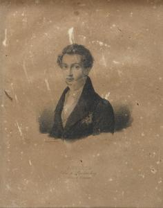 HANFSTAENGL Franz 1804-1877,AUGUSTE DUC DE LEUCHTENBERG AMELIE IMPERATRICE DU ,Babuino IT 2023-06-07