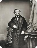 HANFSTAENGL Franz 1804-1877,Portrait of Richard Wagner,1970,Galerie Bassenge DE 2023-06-14