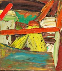 HANKINS Roger 1900,Untitled Abstract,1991,Skinner US 2015-08-13