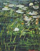 HANNA,WATER LILIES,Ross's Auctioneers and values IE 2017-03-01