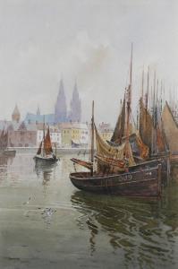 HANNAFORD Charles E 1863-1955,Ostend,Tooveys Auction GB 2023-07-12