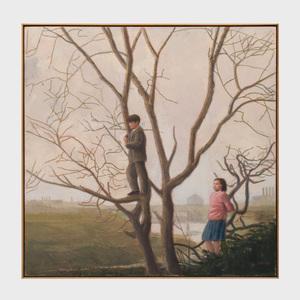 HANNAH Duncan 1952-2022,The Boy in the Tree,1989,Stair Galleries US 2019-01-25