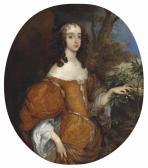 HANNEMAN Adriaan 1601-1671,Portrait of Mary, Princess of Orange,Christie's GB 2018-07-06