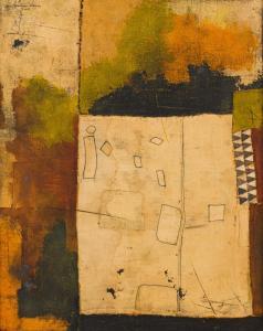 HANNES Harrs 1927-2006,Stitched Abstract,2002,Strauss Co. ZA 2023-10-09