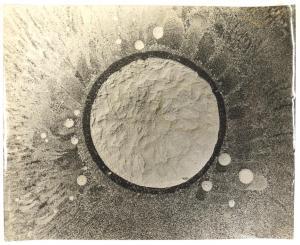 HANS JENNY 1904-1972,Cymatic image: Buble Dance,1963,The Romantic Agony BE 2015-06-19