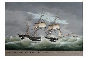 HANSEN Alfred J 1800-1900,barque courier of jersey, philip le quesne master,,Bonhams GB 2005-03-10