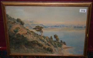HANSEN Alfred J 1800-1900,View of Mercury Bay on the CoromandelPeninsula,Reeman Dansie GB 2011-04-12
