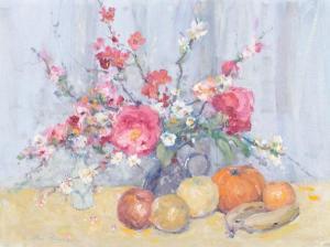 HANSEN Allan Adolf Peter 1911-2000,FRUIT AND FLOWERS,GFL Fine art AU 2023-03-12