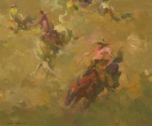 HANSEN Armin Carl 1886-1957,Wild Horse Race,Christie's GB 2024-01-18