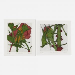 HANSEN Art 1929-2017,Five Roses; Rose,1992,Toomey & Co. Auctioneers US 2023-07-27