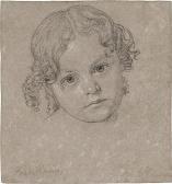 HANSEN Constantin 1804-1880,Bildnisstudie eines römischen Mädchens,Galerie Bassenge DE 2016-11-25
