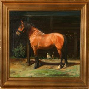 HANSEN Gotfred 1872-1948,Horse,1897,Bruun Rasmussen DK 2010-06-07