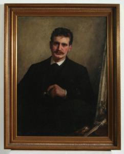 HANSEN Josef 1871,Portrait des Malers Medardus Kruchen,Von Zengen DE 2009-03-27