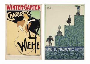 HANSEN Knut 1876-1926,CHARLOTTE WIEHE, WINTER-GARTEN,Christie's GB 2016-06-08