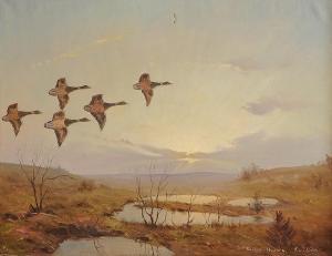 HANSEN Koefod 1879-1959,Birds in Flight,Morgan O'Driscoll IE 2013-03-25