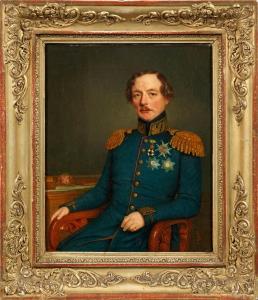 HANSEN Lars 1813-1872,Portrait eines schwedischen Generals,1844,Schloss DE 2014-09-13
