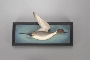 HANSON Marty 1965,Miniature Flying Pintail Plaque,2000,Copley US 2022-07-14
