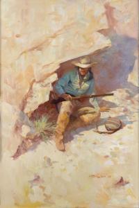 HANTMAN Carl 1935,Taking Cover,Jackson Hole US 2023-09-16