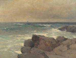 HANZEN Aleksei Vasilievich 1876-1937,Seascape,1930,MacDougall's GB 2023-06-21