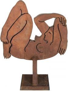 HAOZOUS BOB 1943,Figure Study #15,1988,Altermann Gallery US 2019-08-23