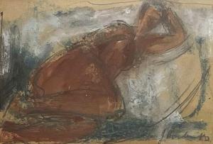 HAR EVEN Judith 1926,Resting Woman,1980,Montefiore IL 2023-07-18