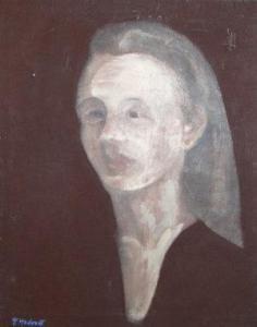 HARBUTT Paul 1947,Portrait of a woman,Rosebery's GB 2010-09-07