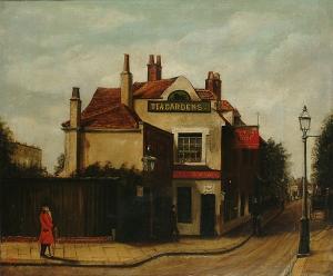 HARDEN John 1772-1847,A street scene thought to be in Chelsea, showing T,Bonhams GB 2004-10-26
