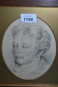 HARDEN John 1772-1847,portrait of a gentleman,Lawrences of Bletchingley GB 2017-06-06