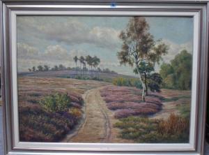 HARDER Heinrich 1858-1930,Path through the heather,Bellmans Fine Art Auctioneers GB 2019-06-15