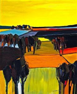 HARDER Rodney 1951,Untitled (Landscape),1971,Bonhams GB 2010-05-03