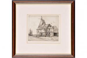 HARDIE Martin 1875-1952,AN OLD HALF TIMBERED OAST HOUSE,Anderson & Garland GB 2015-06-16