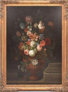 HARDIME Simon 1664-1737,Still Life- Flowers In A Terracotta Vase,Hood Bill & Sons US 2023-07-11