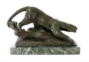Harding George Frederick Morris 1874-1964,a prowling panther,1925,Sworders GB 2021-05-04