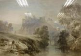 HARDING James Duffield 1798-1863,Romantic river landscape,1854,Moore Allen & Innocent GB 2018-11-23