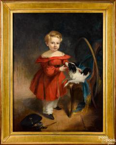HARDING John,portrait of Charles Conklin Savery, b. January 2, ,19th century,Pook & Pook 2020-10-09